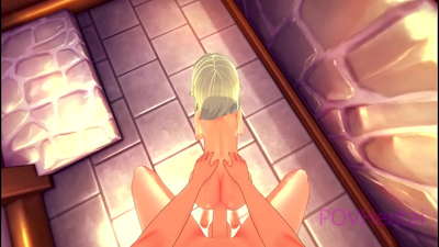 (Trappola) La cameriera elfica la aiuta a lavarsi la faccia